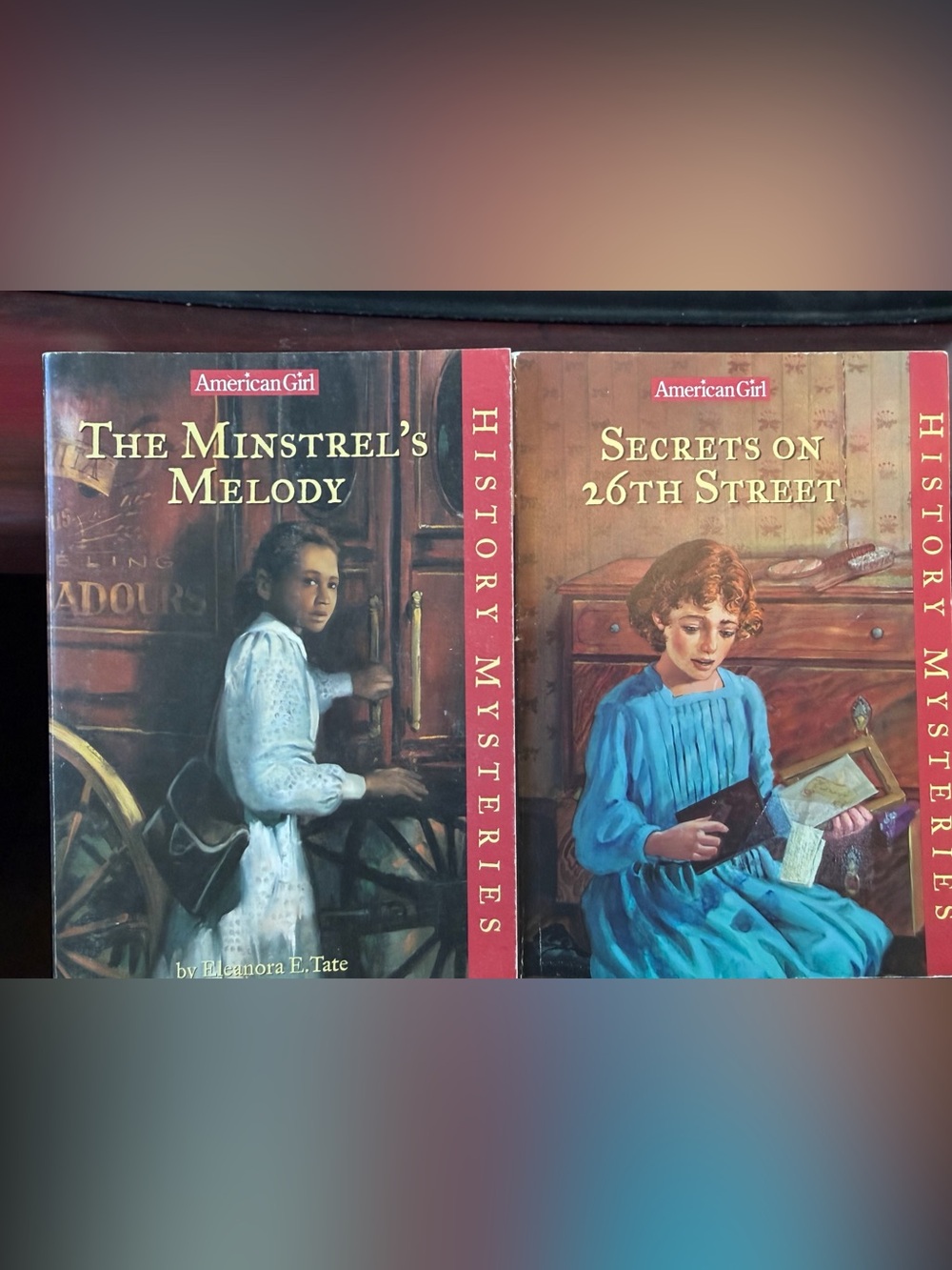 American Girl set of 2 History Mysteries paperback books